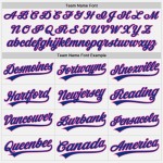Royal-Pink Baseball Royal Weiß Nadelstreifen Trikot Authentic Custom Royal-Pink Baseball Royal Weiß Nadelstreifen Trikot Authentic Custom