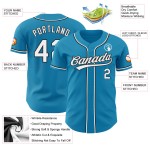 Jersey Authentic Panther Blau Weiß-Schwarz Custom Baseball Jersey Authentic Panther Blau Weiß-Schwarz Custom Baseball
