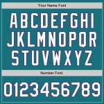 Custom Jersey Weiß-Lila Teal Authentic Baseball Custom Jersey Weiß-Lila Teal Authentic Baseball