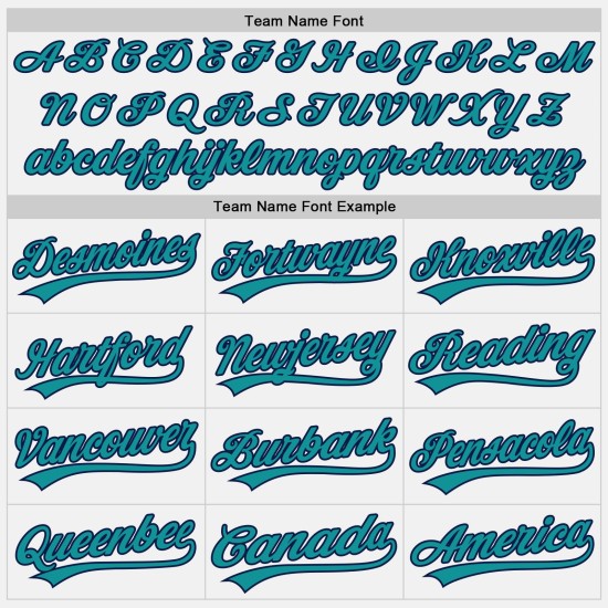 Weiß Navy Authentic Teal Jersey Custom Baseball Nadelstreifen Weiß Navy Authentic Teal Jersey Custom Baseball Nadelstreifen