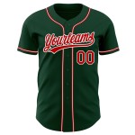 Rot-Weiß Baseball Authentic Jersey Grün Custom Rot-Weiß Baseball Authentic Jersey Grün Custom