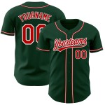 Rot-Weiß Baseball Authentic Jersey Grün Custom Rot-Weiß Baseball Authentic Jersey Grün Custom
