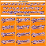 Orange Bay Baseball Trikot Custom Authentic Lila-Weiß Orange Bay Baseball Trikot Custom Authentic Lila-Weiß