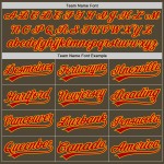 Baseball Salute Authentic Trikot Rot-Gold Custom To Service Oliv Baseball Salute Authentic Trikot Rot-Gold Custom To Service Oliv