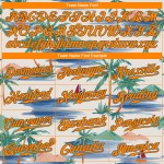 Creme Orange-Olive Strand Muster Jersey Insel Design Kokosnuss Authentische Palmen Bucht Und 3D Custom Segelboot Baseball Creme Orange-Olive Strand Muster Jersey Insel Design Kokosnuss Authentische Palmen Bucht Und 3D Custom Segelboot Baseball
